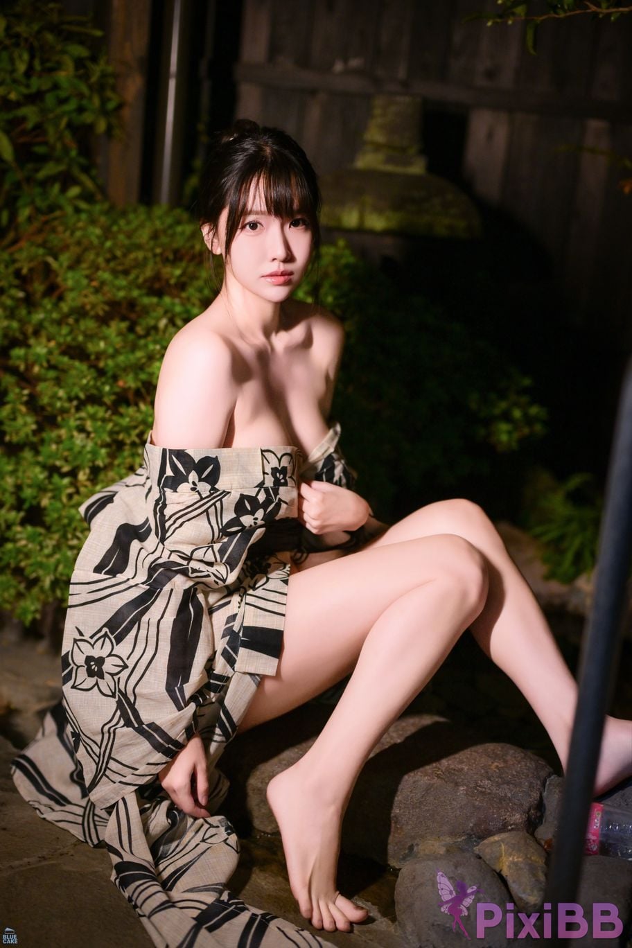 BLUECAKE Lee Ahrin KIMONO PixiBB.COM 030