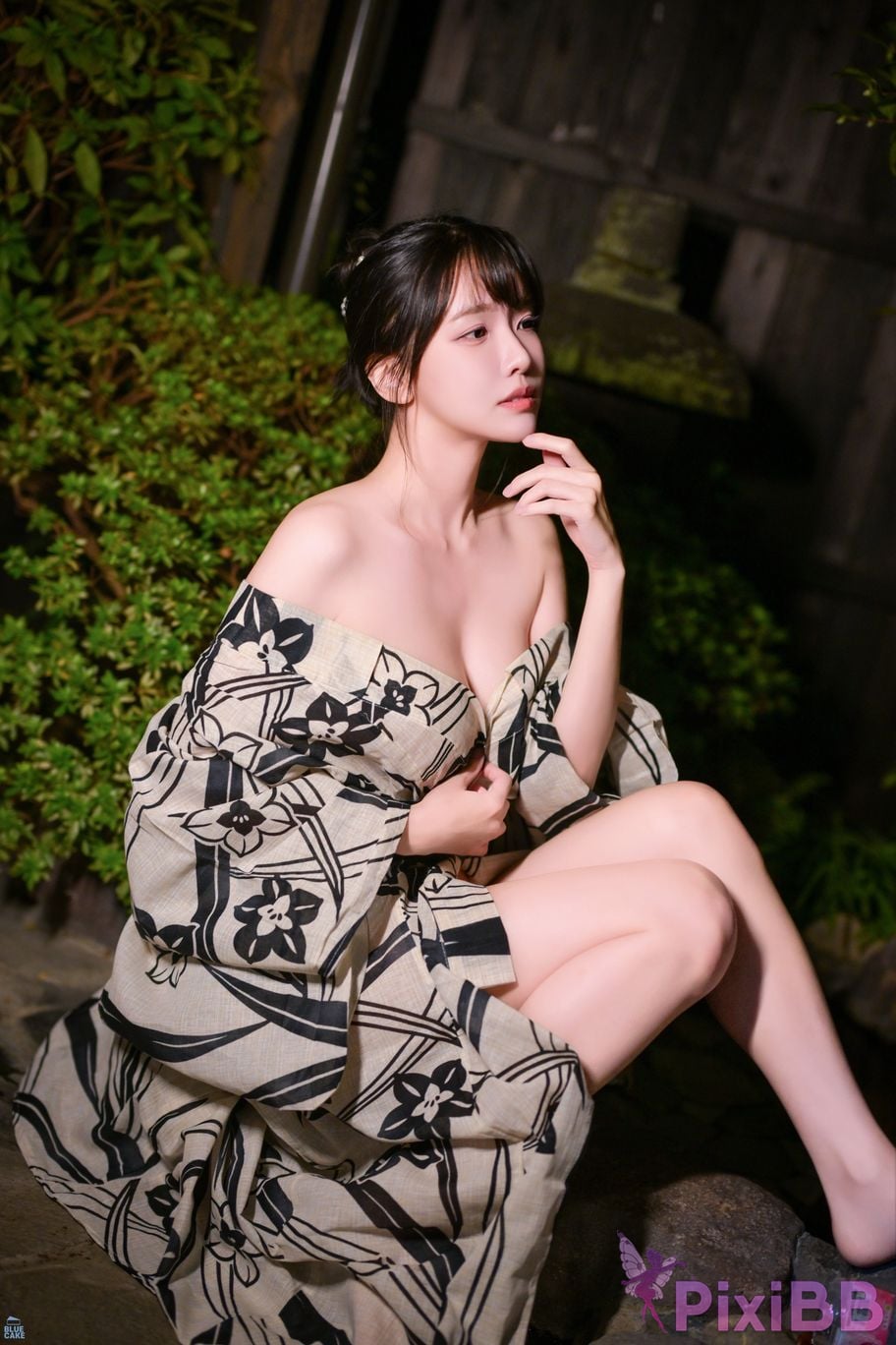 BLUECAKE Lee Ahrin KIMONO PixiBB.COM 033