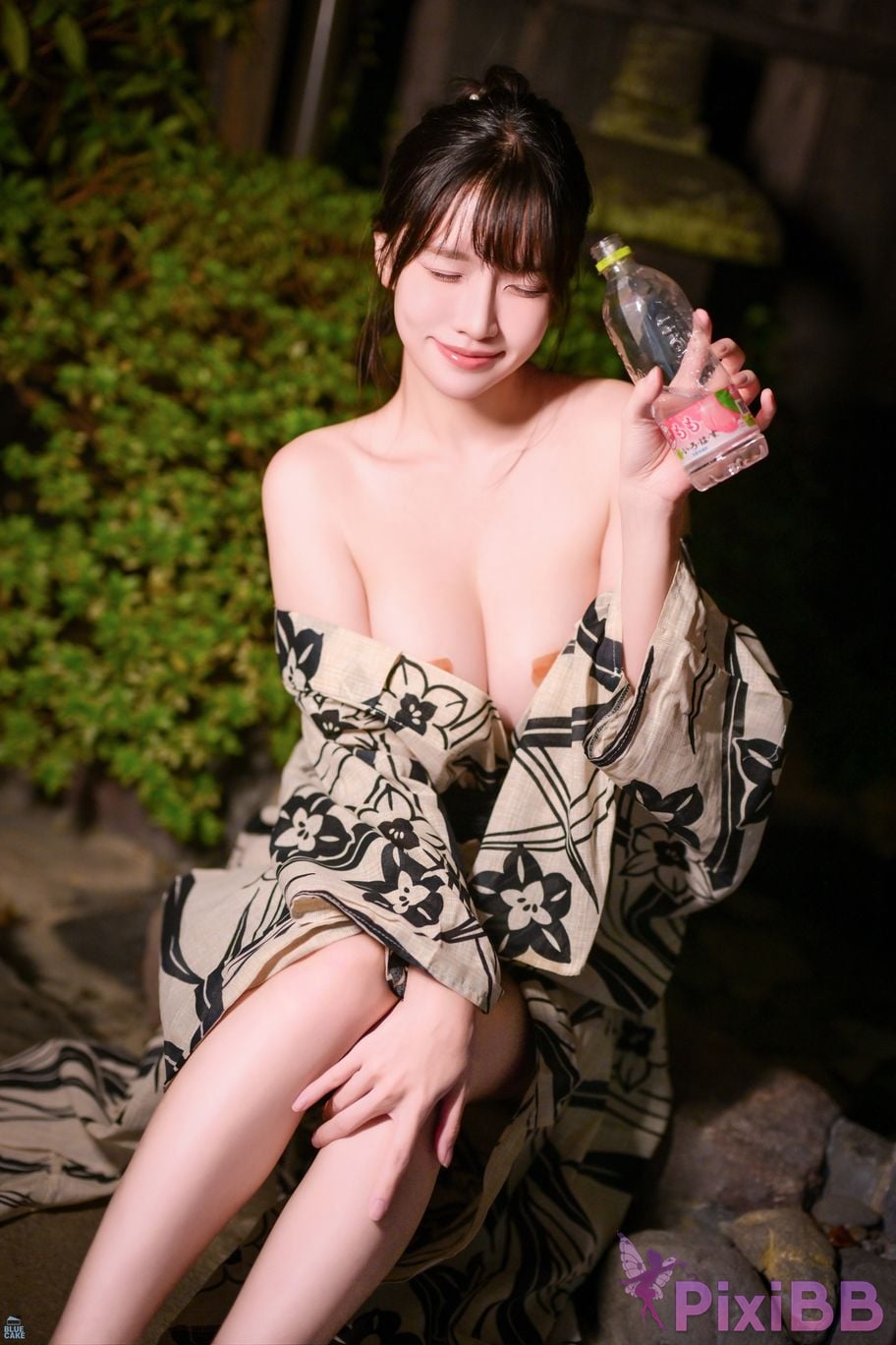 BLUECAKE Lee Ahrin KIMONO PixiBB.COM 041