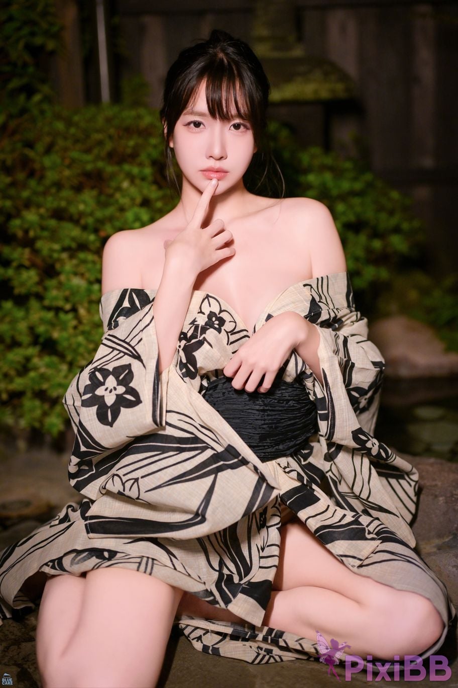 BLUECAKE Lee Ahrin KIMONO PixiBB.COM 053