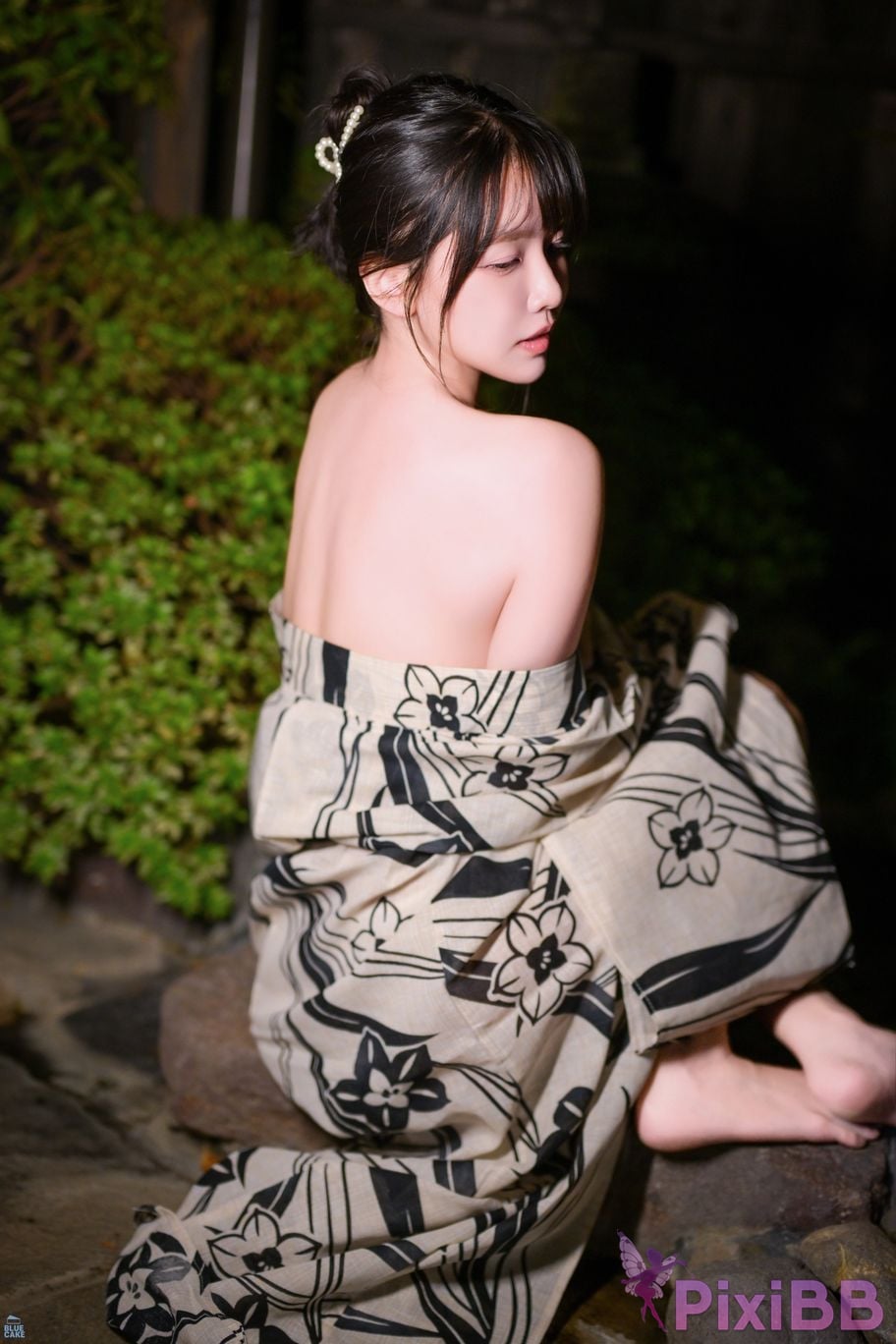 BLUECAKE Lee Ahrin KIMONO PixiBB.COM 058