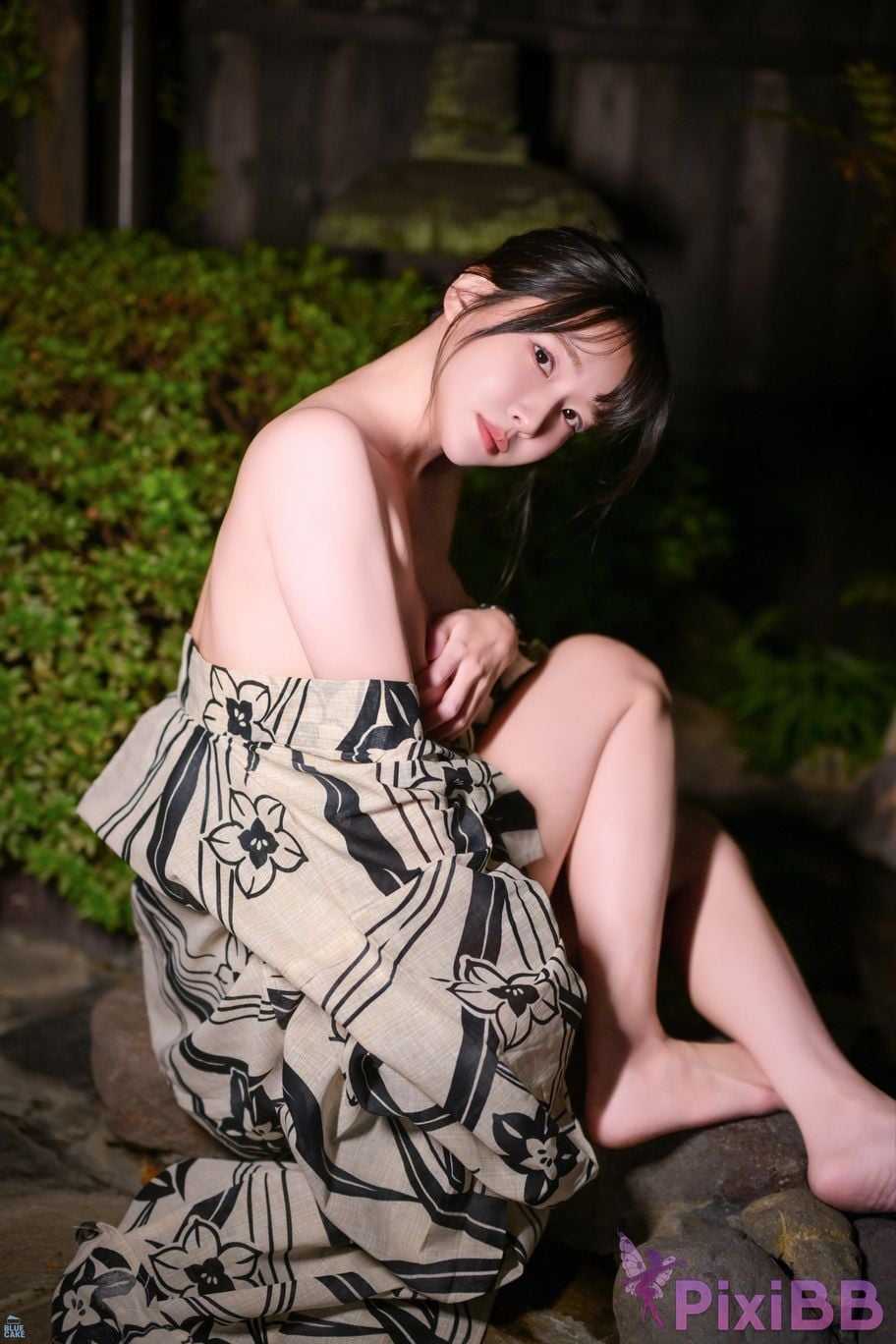 BLUECAKE Lee Ahrin KIMONO PixiBB.COM 059