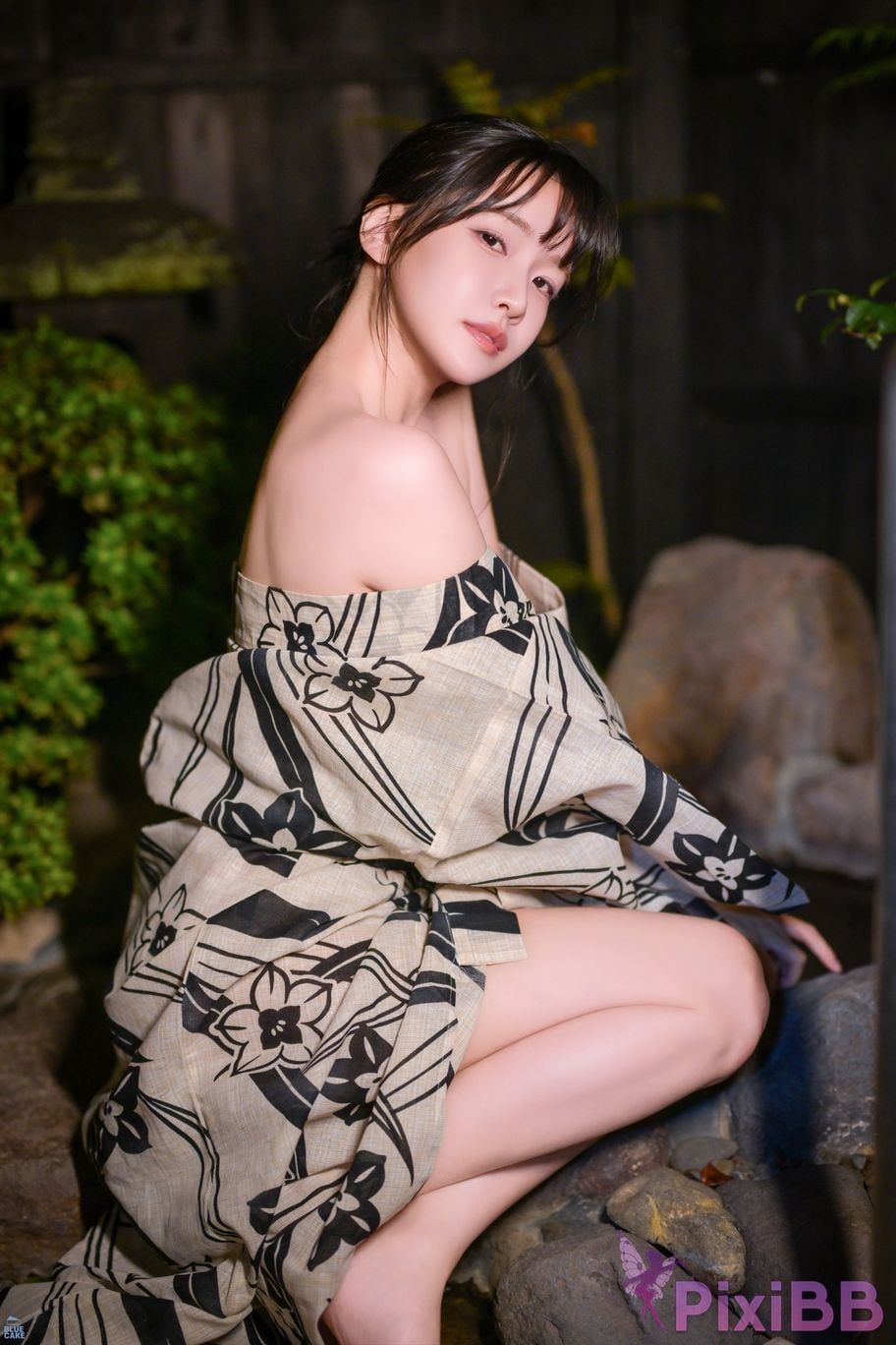 BLUECAKE Lee Ahrin KIMONO PixiBB.COM 060