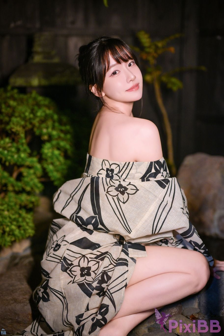 BLUECAKE Lee Ahrin KIMONO PixiBB.COM 061