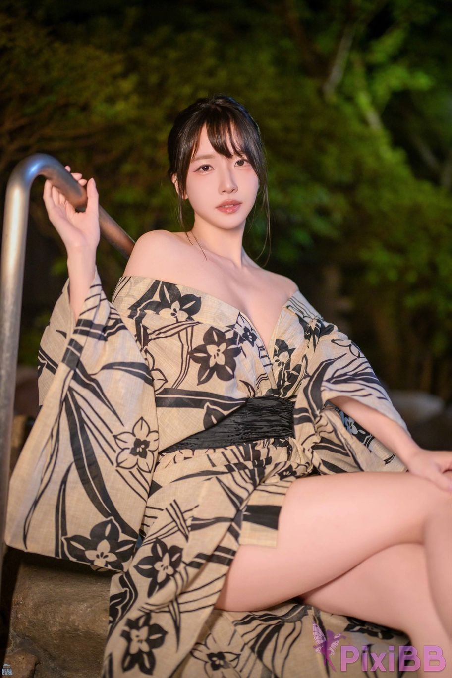 BLUECAKE Lee Ahrin KIMONO PixiBB.COM 082