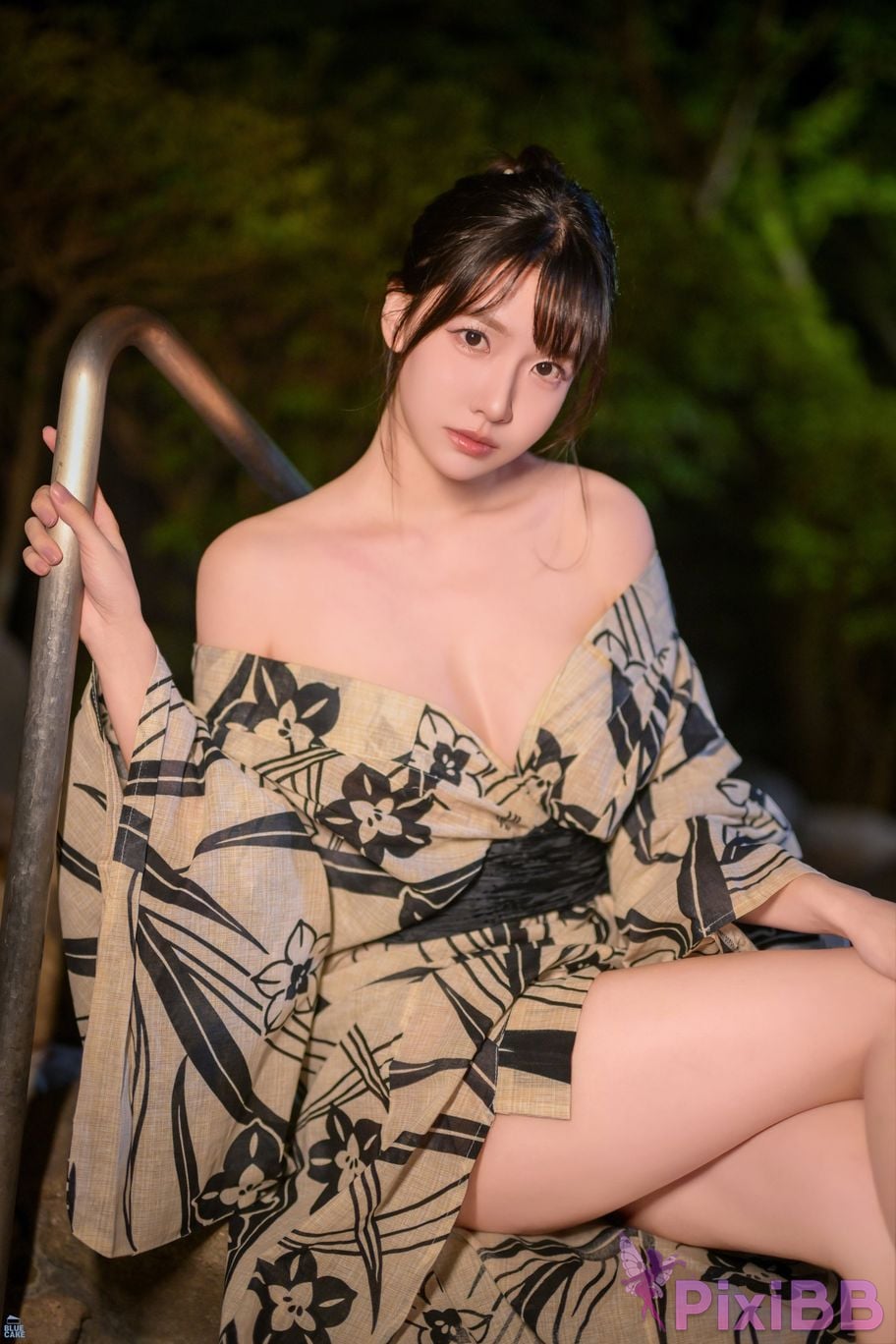 BLUECAKE Lee Ahrin KIMONO PixiBB.COM 083
