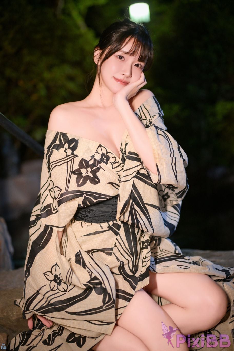 BLUECAKE Lee Ahrin KIMONO PixiBB.COM 088