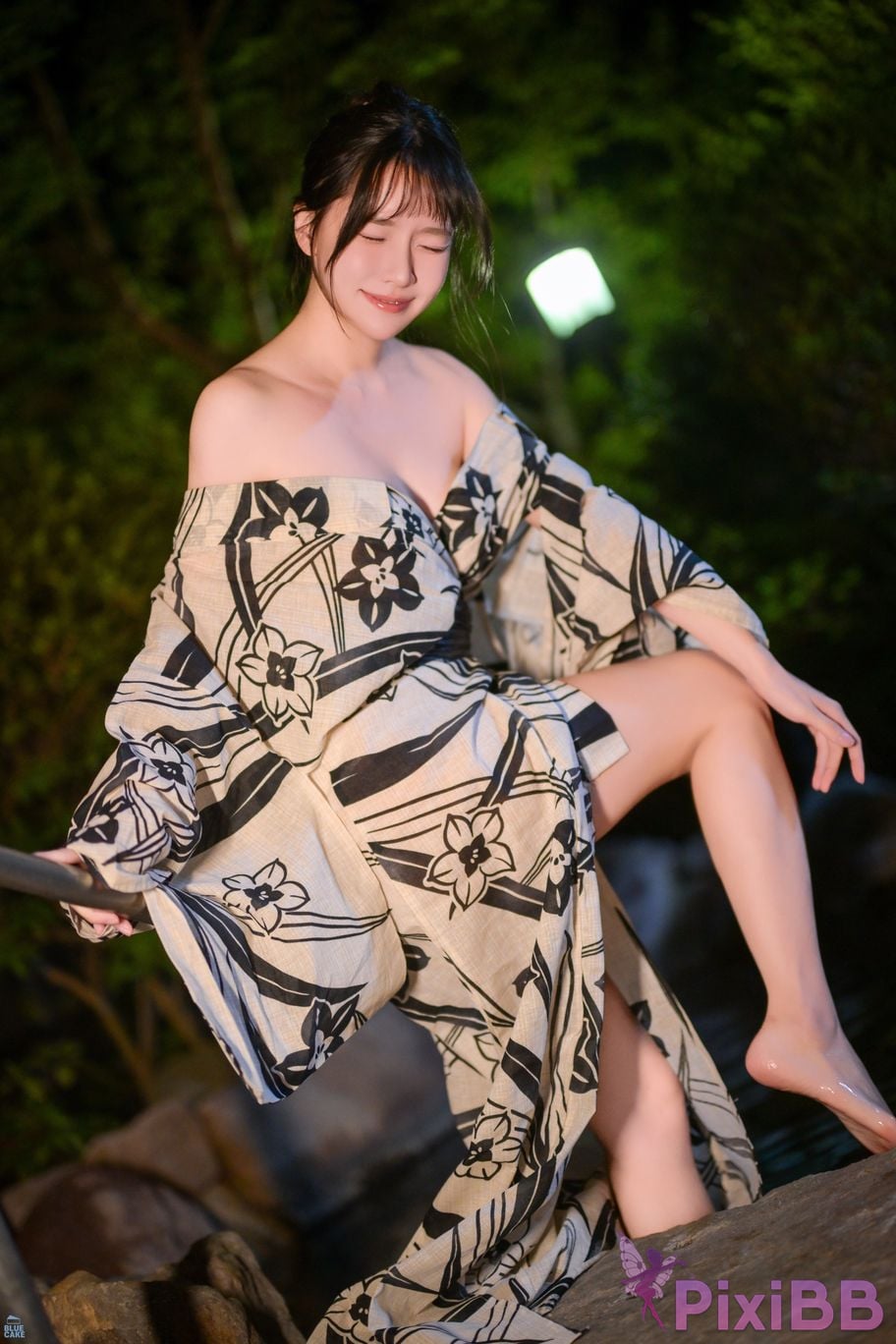 BLUECAKE Lee Ahrin KIMONO PixiBB.COM 090