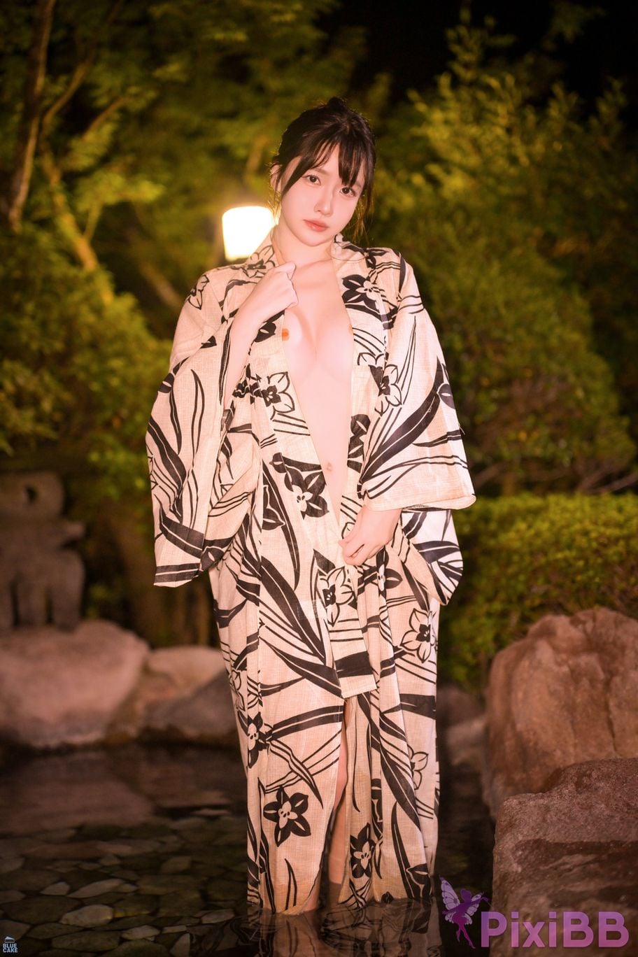BLUECAKE Lee Ahrin KIMONO PixiBB.COM 093