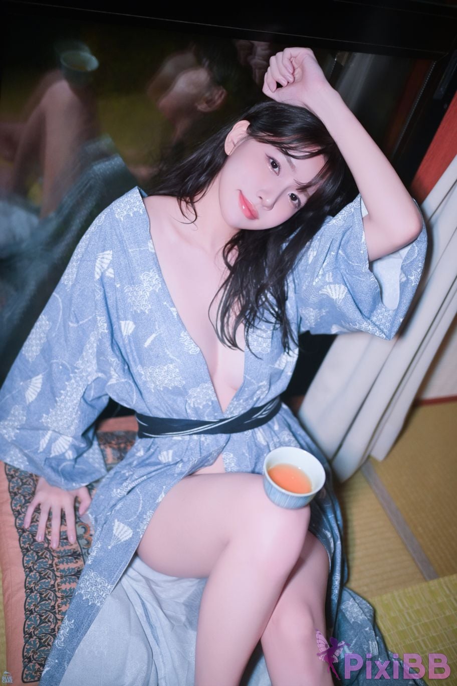 BLUECAKE Lee Ahrin KIMONO PixiBB.COM 217