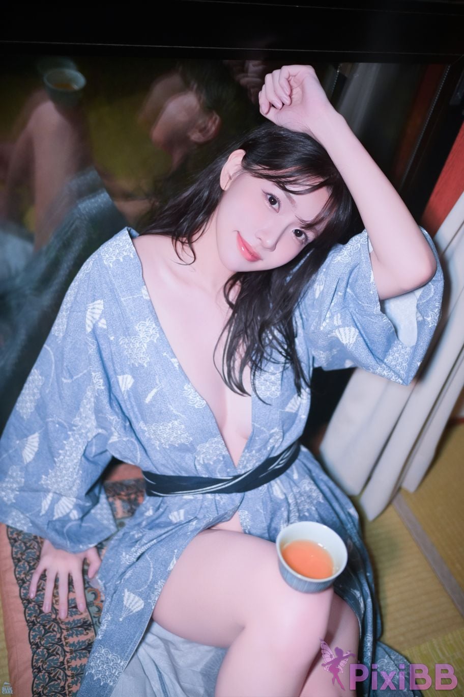 BLUECAKE Lee Ahrin KIMONO PixiBB.COM 218
