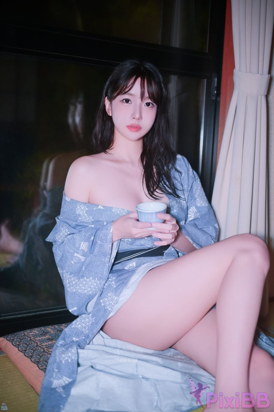BLUECAKE Lee Ahrin KIMONO PixiBB.COM 232