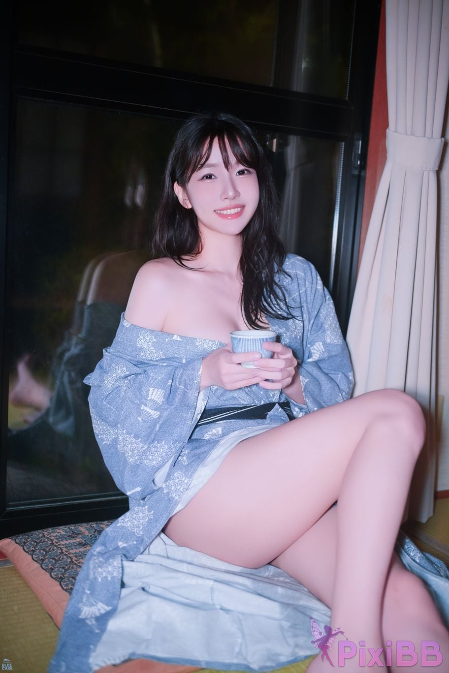 BLUECAKE Lee Ahrin KIMONO PixiBB.COM 237