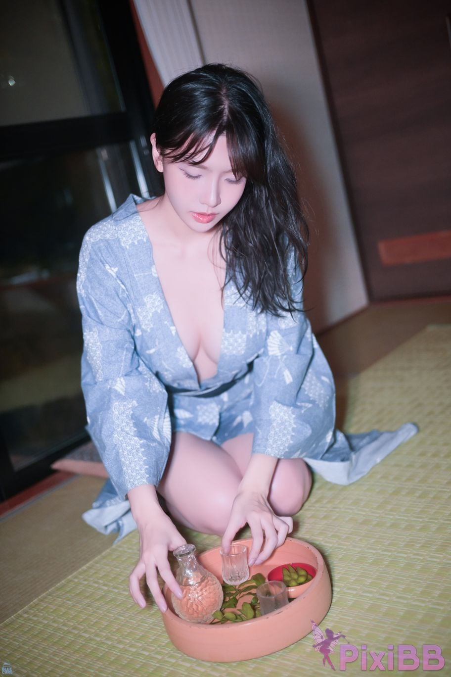 BLUECAKE Lee Ahrin KIMONO PixiBB.COM 252