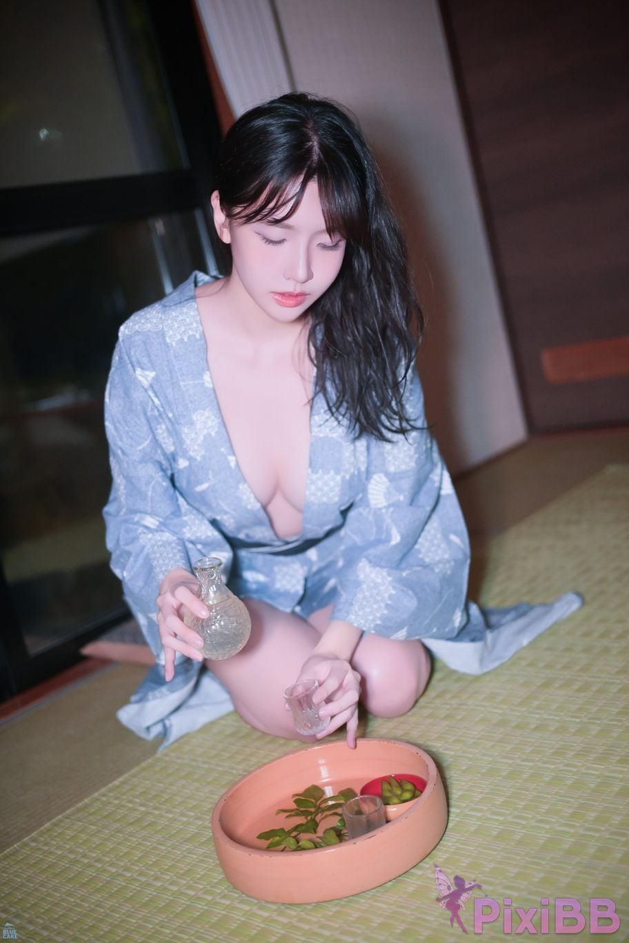 BLUECAKE Lee Ahrin KIMONO PixiBB.COM 253