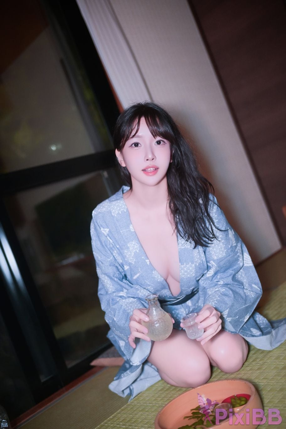 BLUECAKE Lee Ahrin KIMONO PixiBB.COM 258