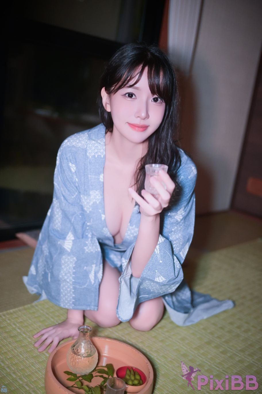 BLUECAKE Lee Ahrin KIMONO PixiBB.COM 262