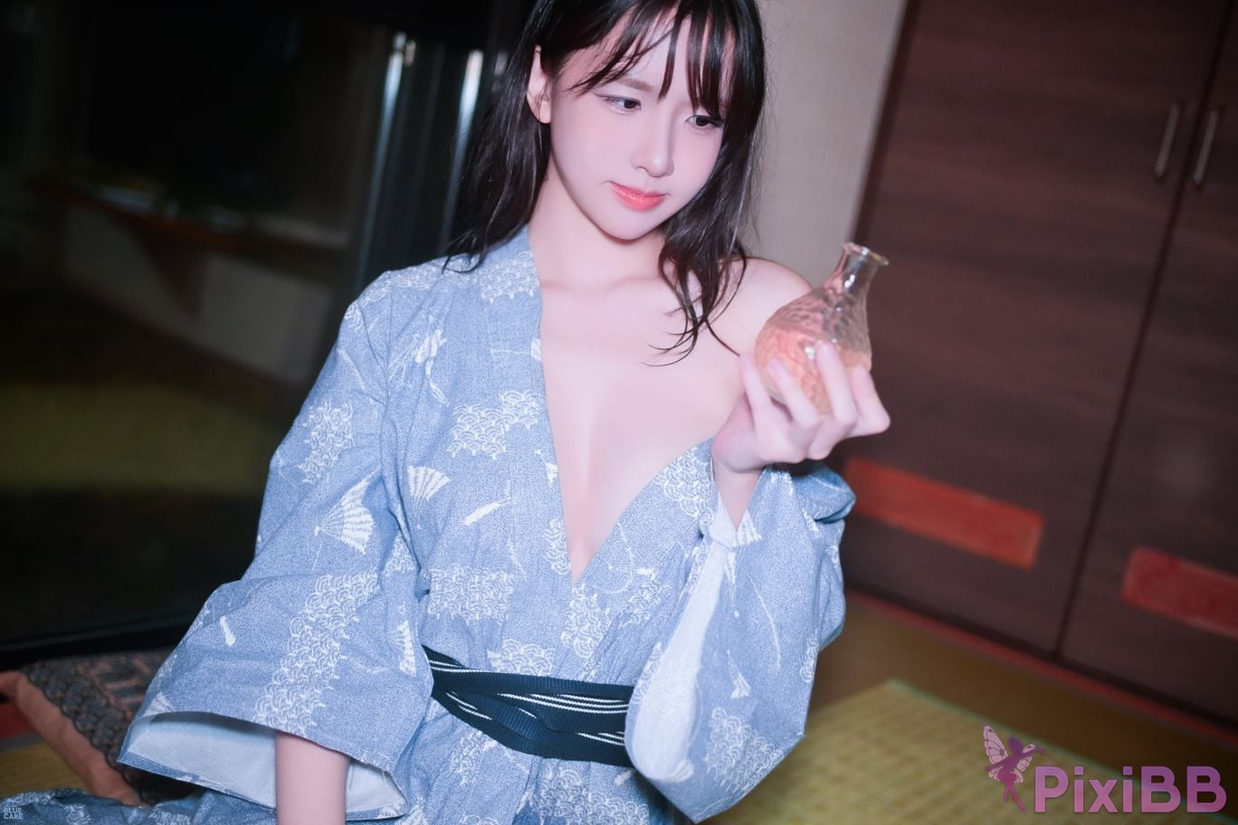 BLUECAKE Lee Ahrin KIMONO PixiBB.COM 334