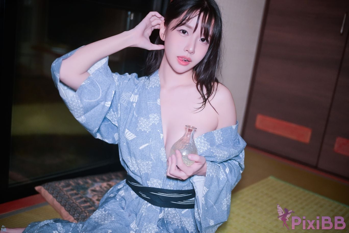 BLUECAKE Lee Ahrin KIMONO PixiBB.COM 378