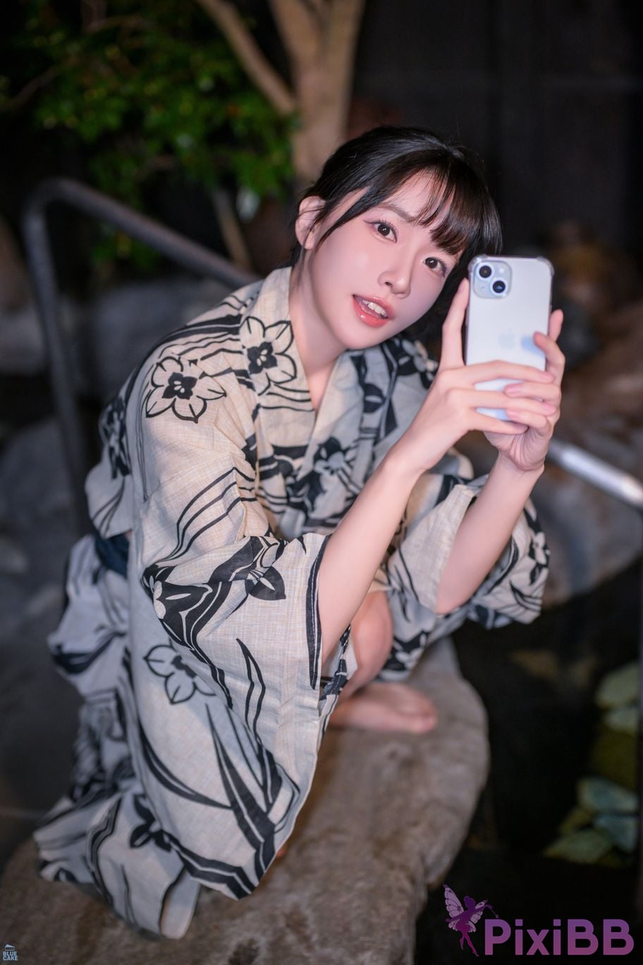 BLUECAKE Lee Ahrin KIMONO PixiBB.COM 384