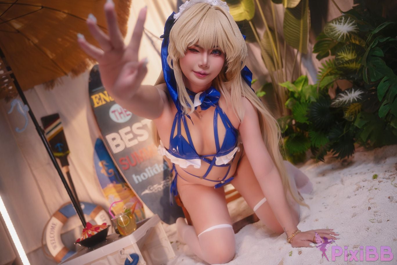Cosplayer Miinmeow Asuma Toki Blue Archive PixiBB.COM 010