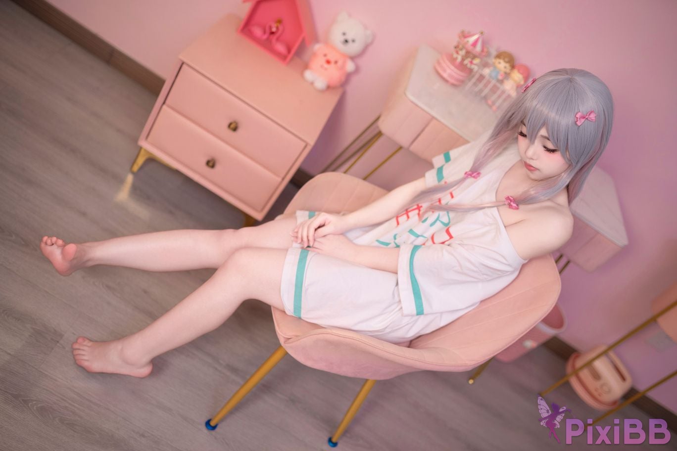 Cosplayer Bangni Bonnie Erotic comics teacher Sagiri Izumi PixiBB.COM 001