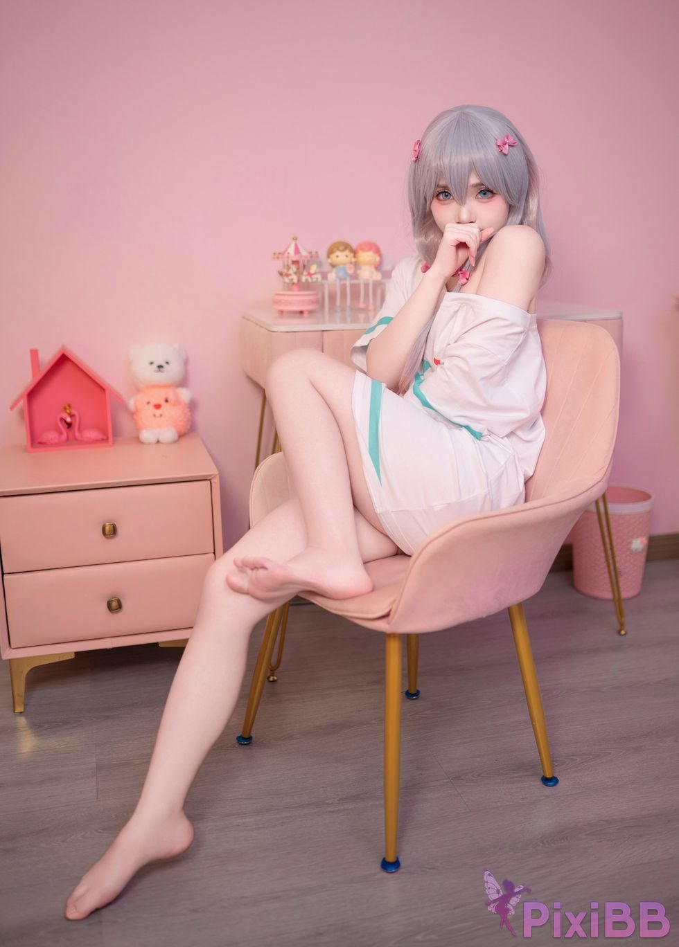 Cosplayer Bangni Bonnie Erotic comics teacher Sagiri Izumi PixiBB.COM 002