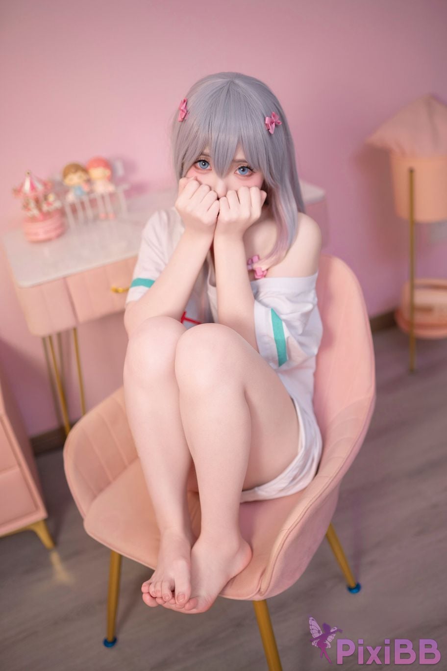 Cosplayer Bangni Bonnie Erotic comics teacher Sagiri Izumi PixiBB.COM 004