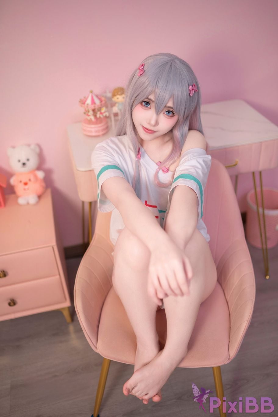 Cosplayer Bangni Bonnie Erotic comics teacher Sagiri Izumi PixiBB.COM 007