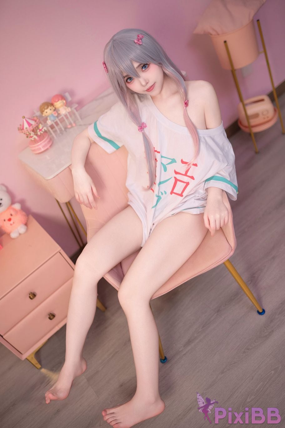 Cosplayer Bangni Bonnie Erotic comics teacher Sagiri Izumi PixiBB.COM 008