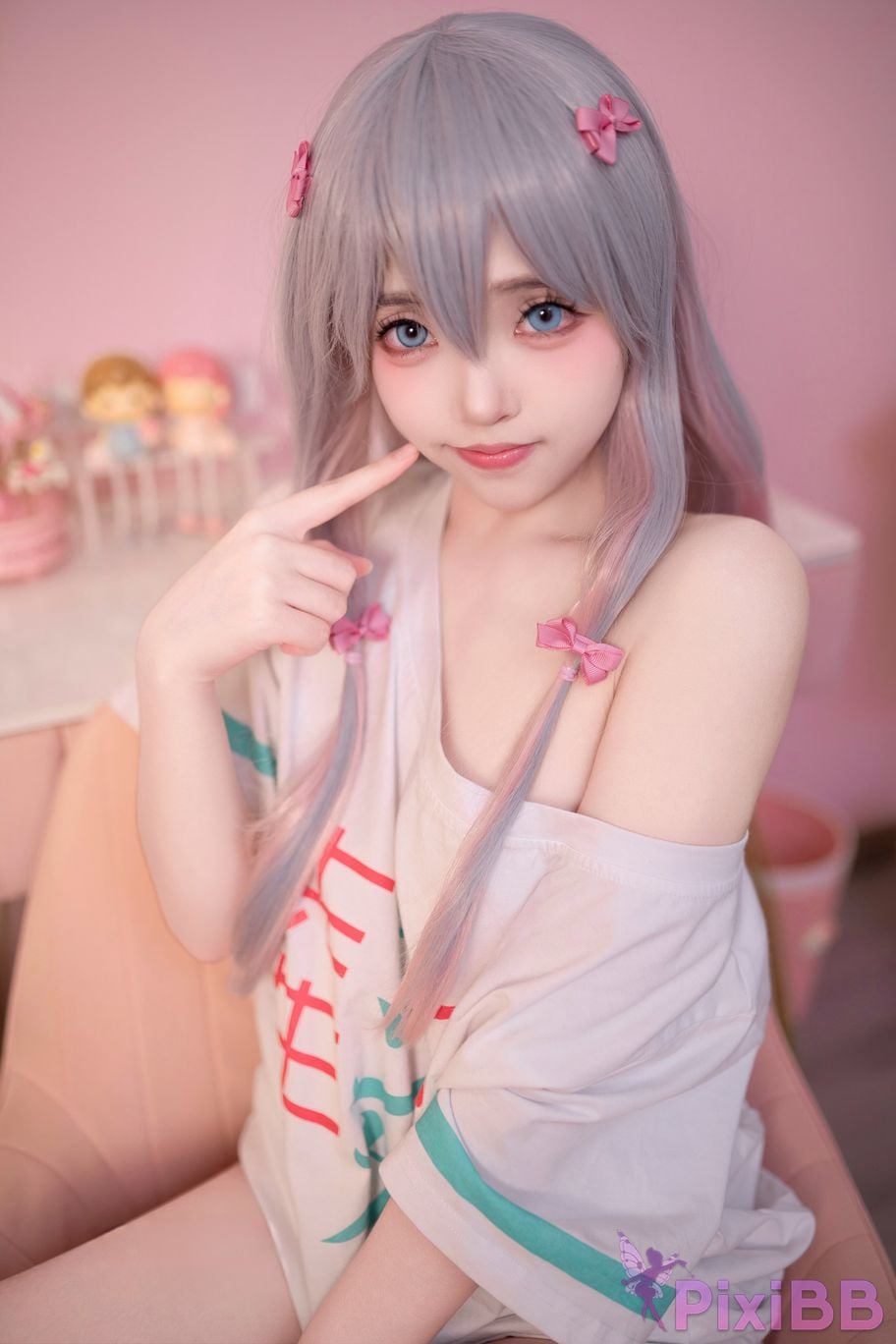 Cosplayer Bangni Bonnie Erotic comics teacher Sagiri Izumi PixiBB.COM 010