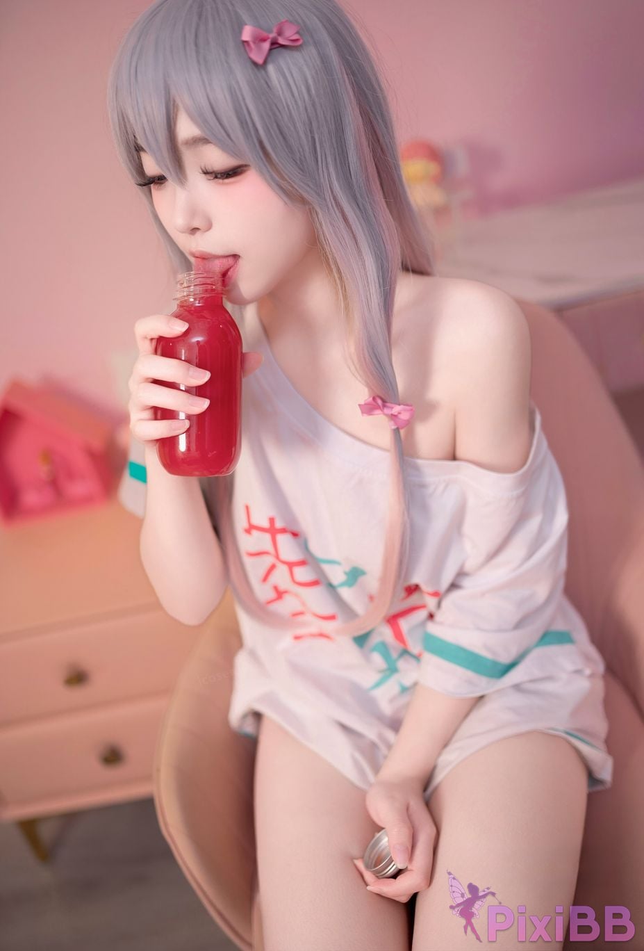 Cosplayer Bangni Bonnie Erotic comics teacher Sagiri Izumi PixiBB.COM 027
