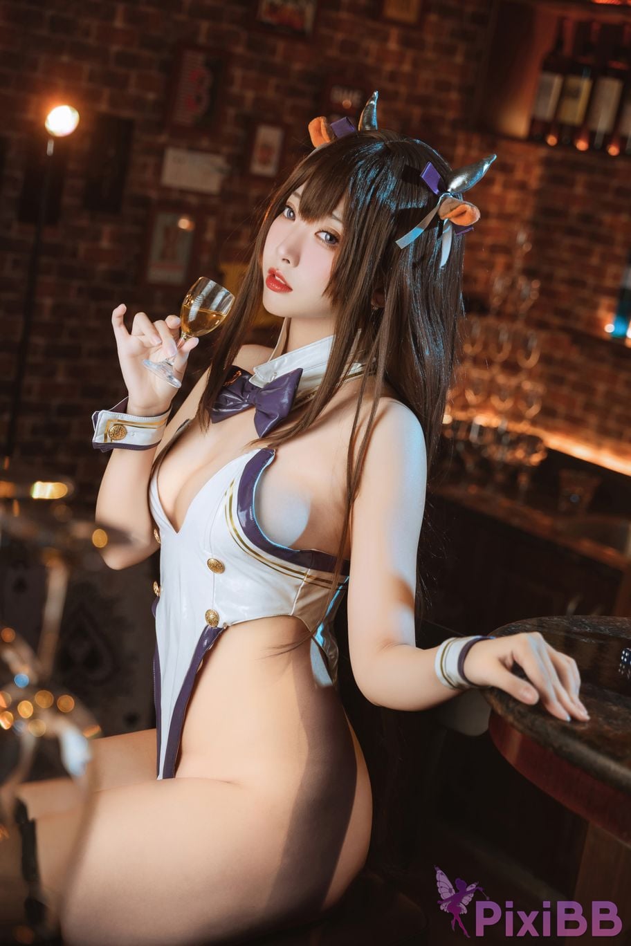 Cosplayer Sakura Miyamoto azur lane Hamino PixiBB.COM 002