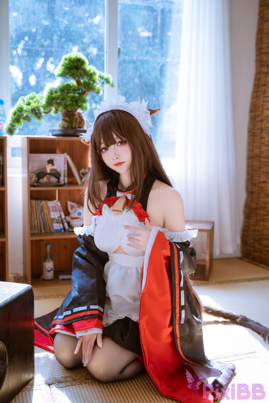 Cosplayer Sakura Miyamoto azur lane Hamino PixiBB.COM 013