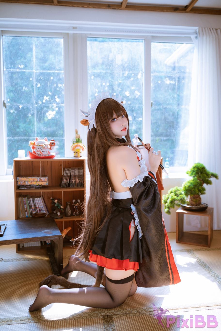 Cosplayer Sakura Miyamoto azur lane Hamino PixiBB.COM 017
