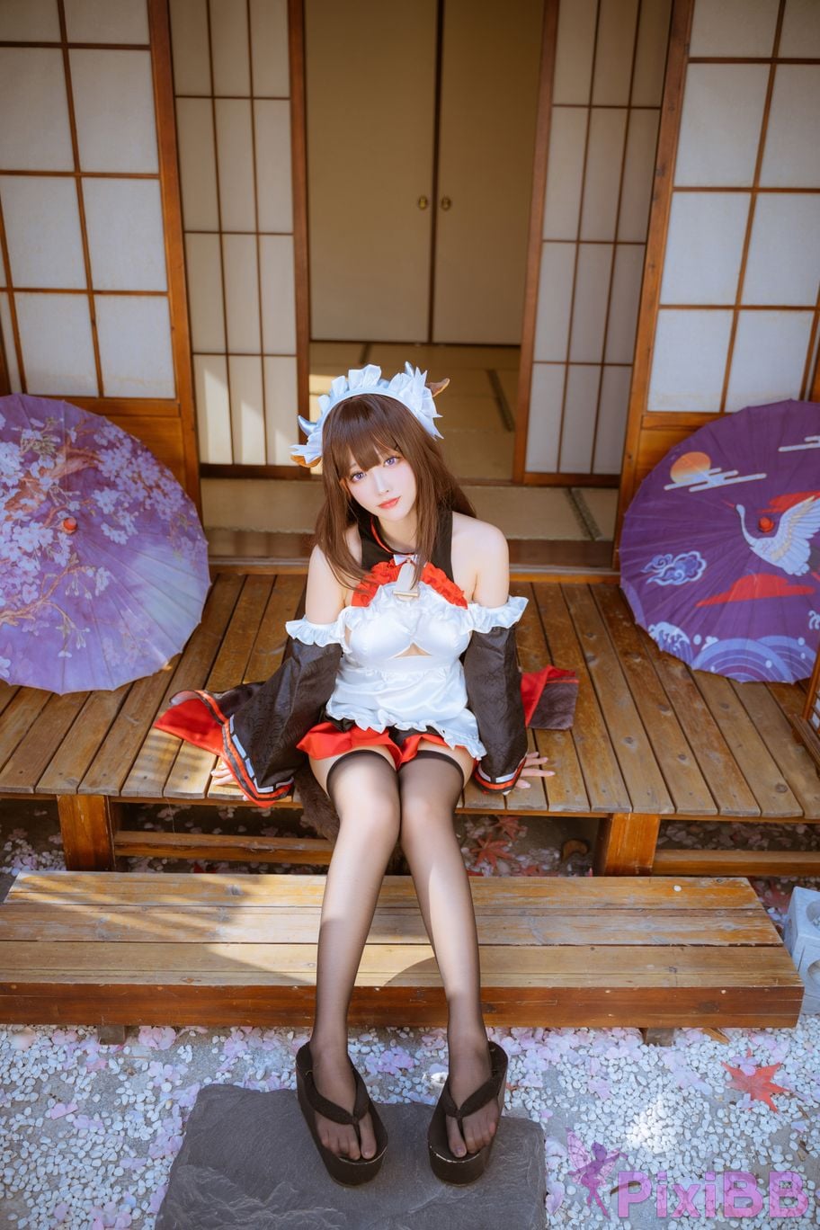 Cosplayer Sakura Miyamoto azur lane Hamino PixiBB.COM 020