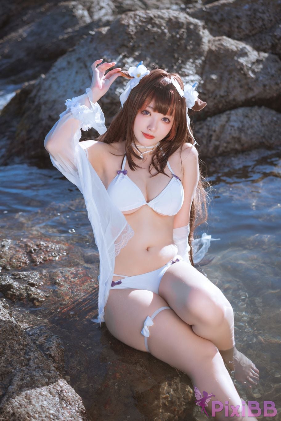 Cosplayer Sakura Miyamoto azur lane Hamino PixiBB.COM 030