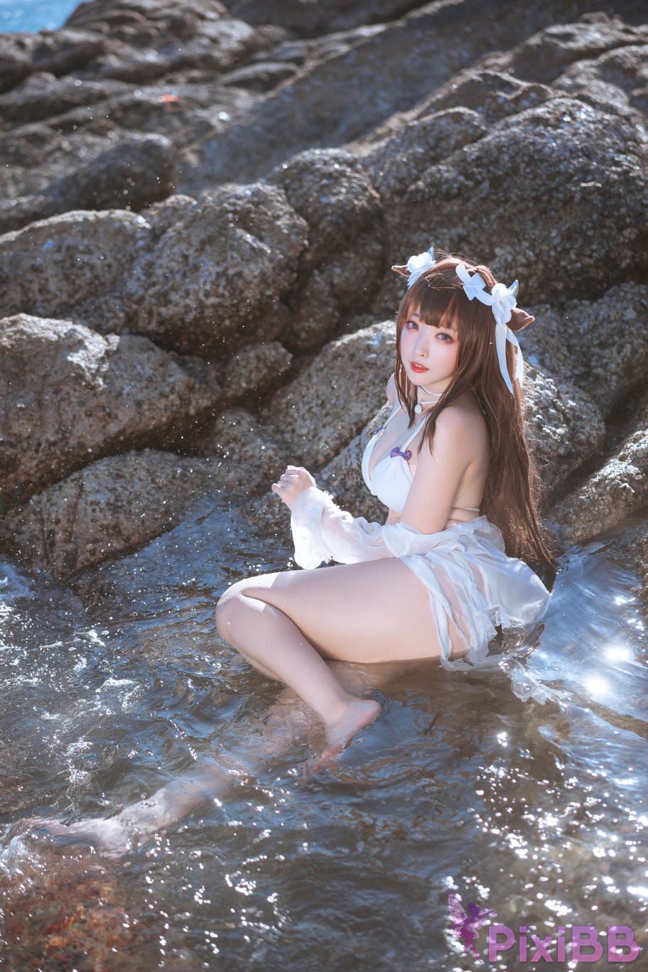Cosplayer Sakura Miyamoto azur lane Hamino PixiBB.COM 033