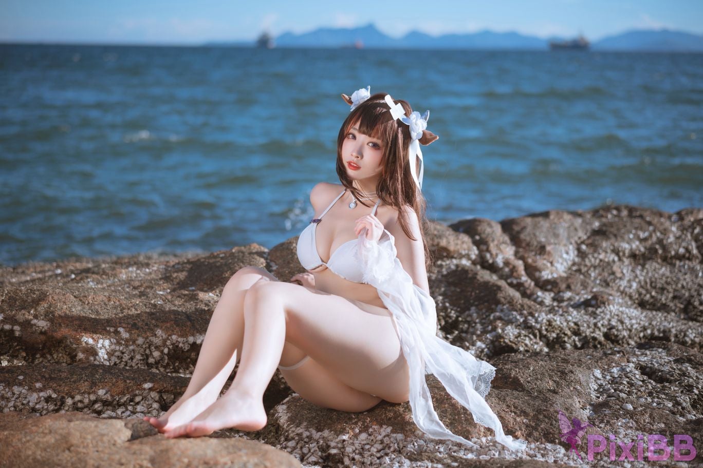 Cosplayer Sakura Miyamoto azur lane Hamino PixiBB.COM 040