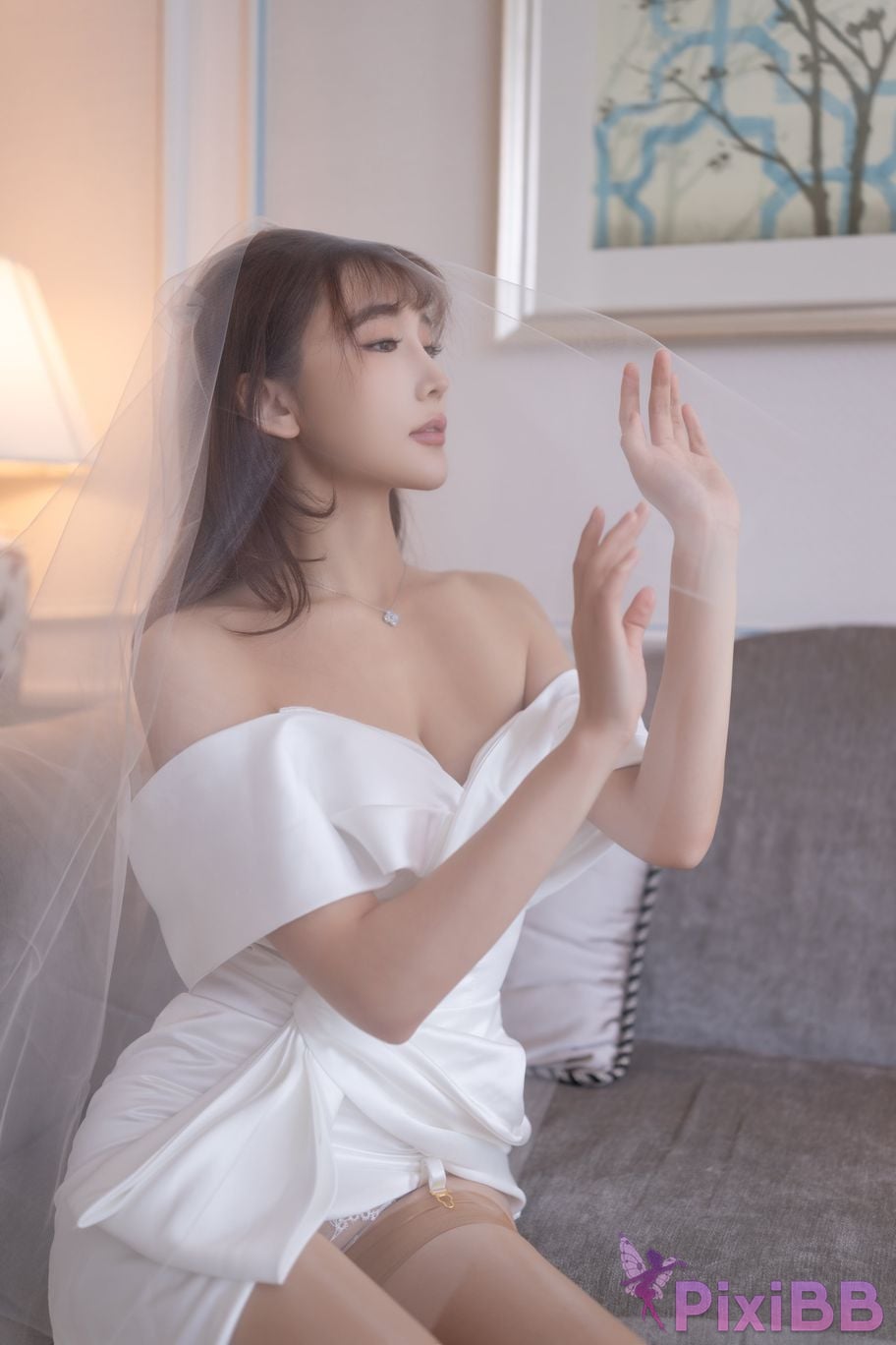 No watermark for in app purchases Lu Xuan Xuanxuan XIUREN Model wedding PixiBB.COM 008