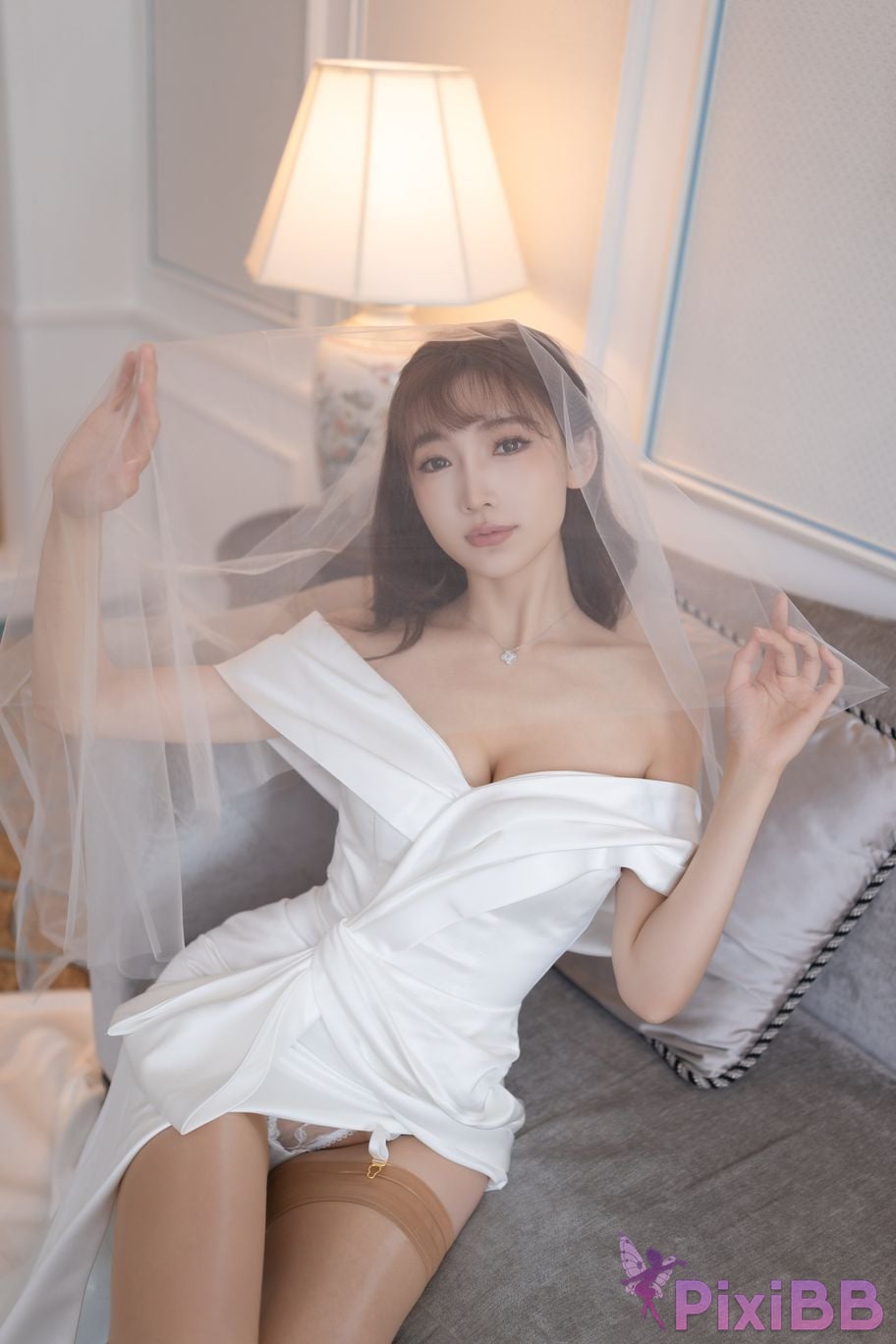 No watermark for in app purchases Lu Xuan Xuanxuan XIUREN Model wedding PixiBB.COM 009