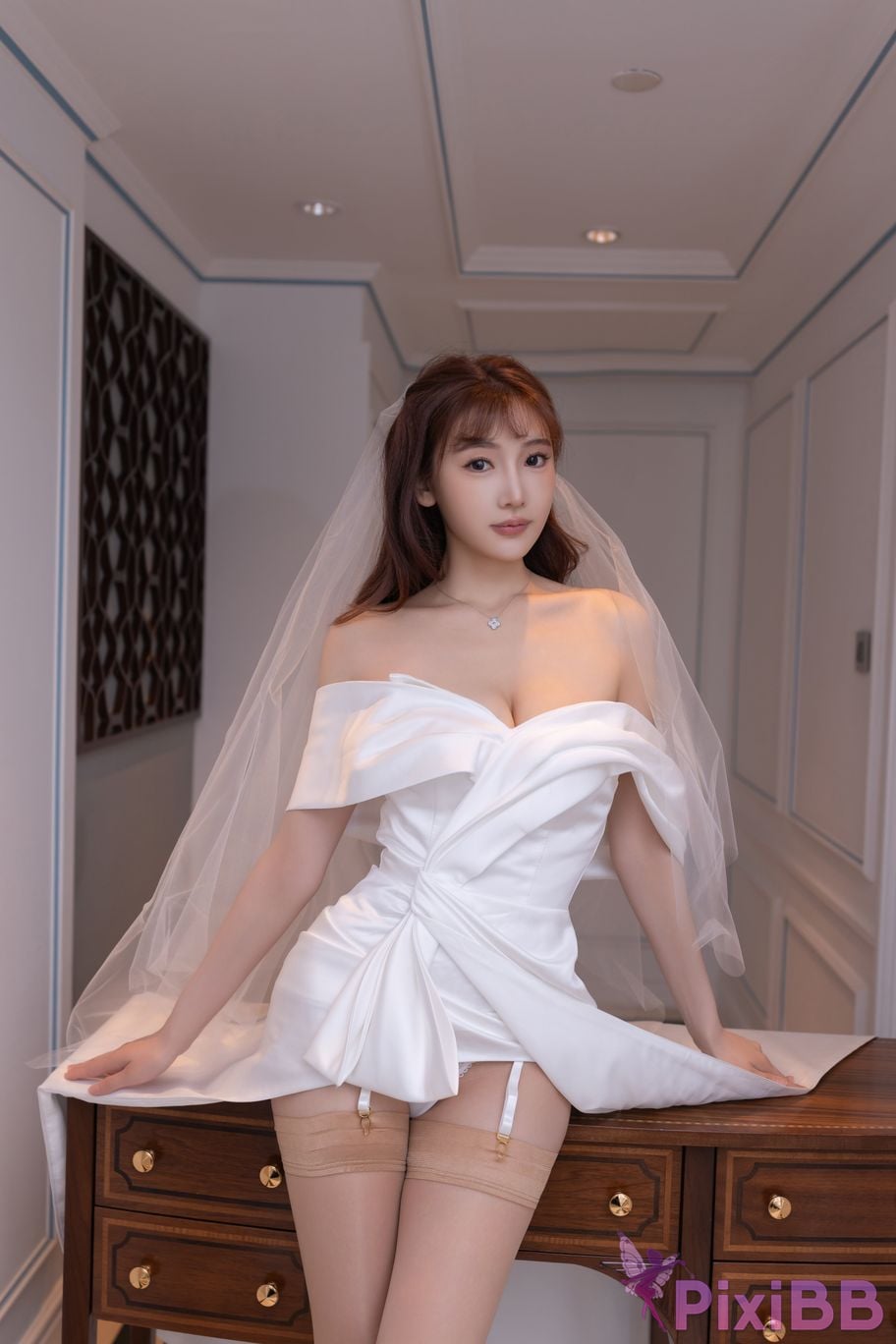 No watermark for in app purchases Lu Xuan Xuanxuan XIUREN Model wedding PixiBB.COM 020