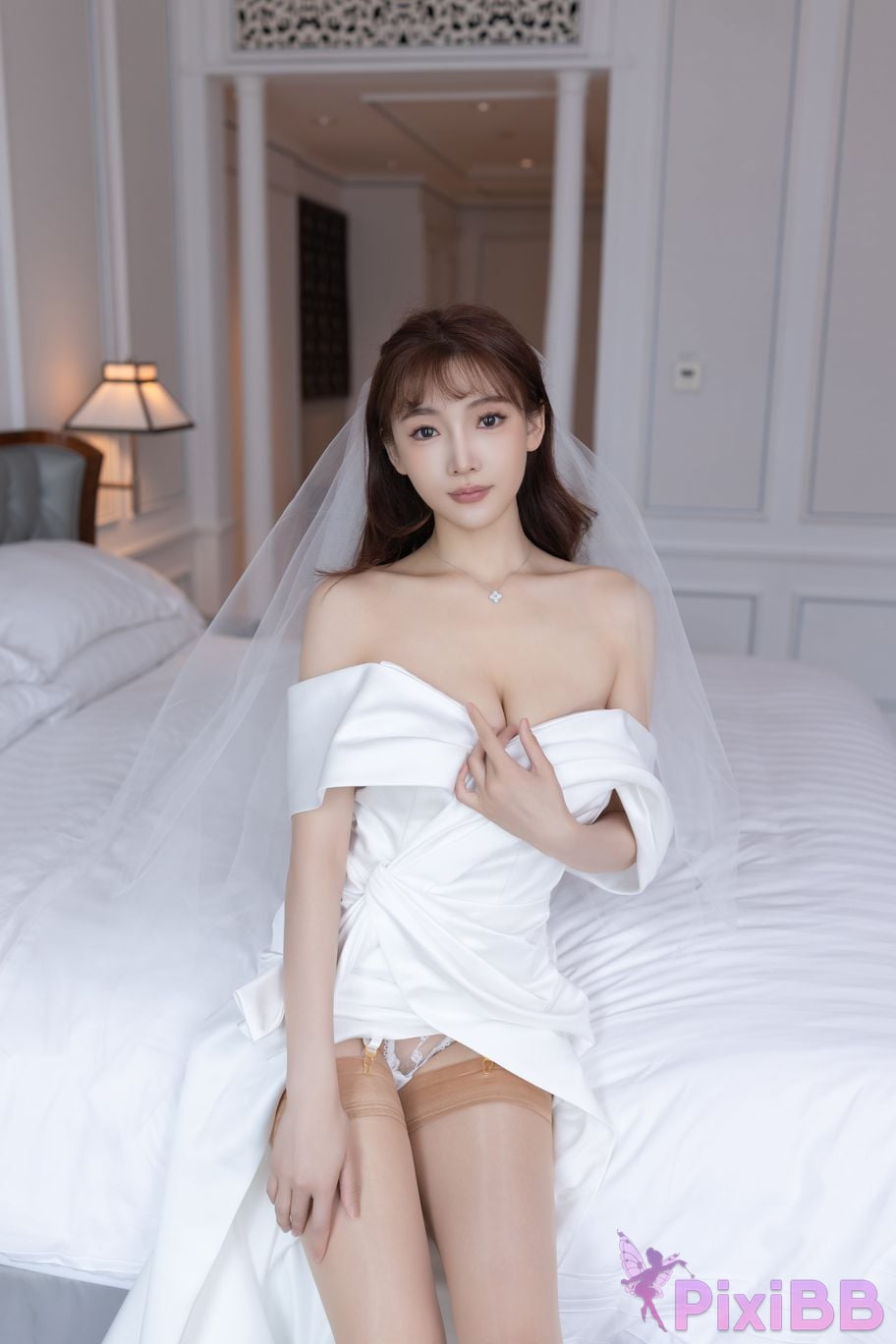 No watermark for in app purchases Lu Xuan Xuanxuan XIUREN Model wedding PixiBB.COM 027