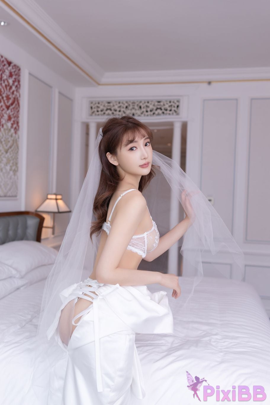 No watermark for in app purchases Lu Xuan Xuanxuan XIUREN Model wedding PixiBB.COM 033