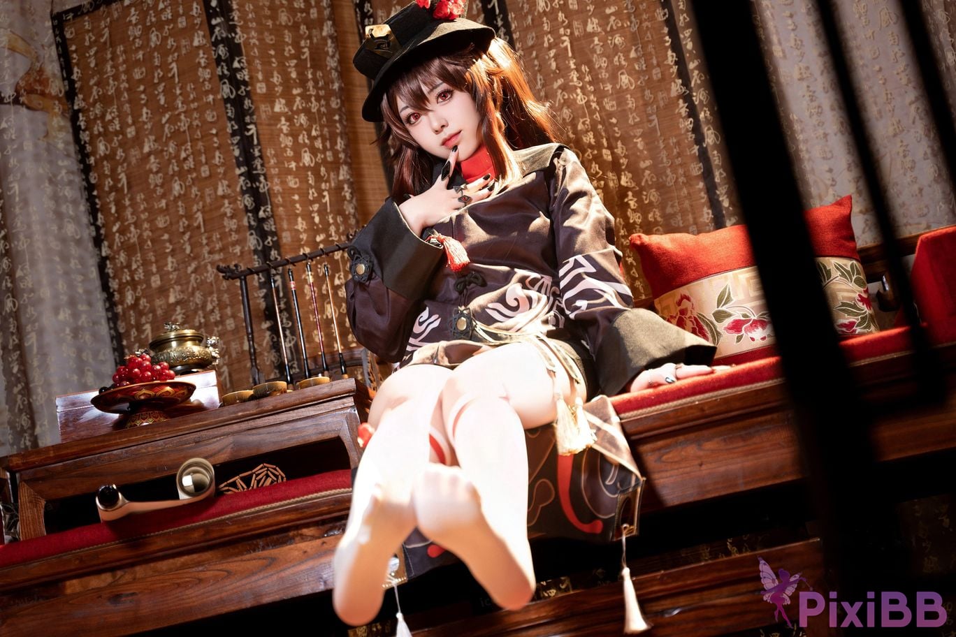 Cosplayer Husensen Genshin walnut PixiBB.COM 004