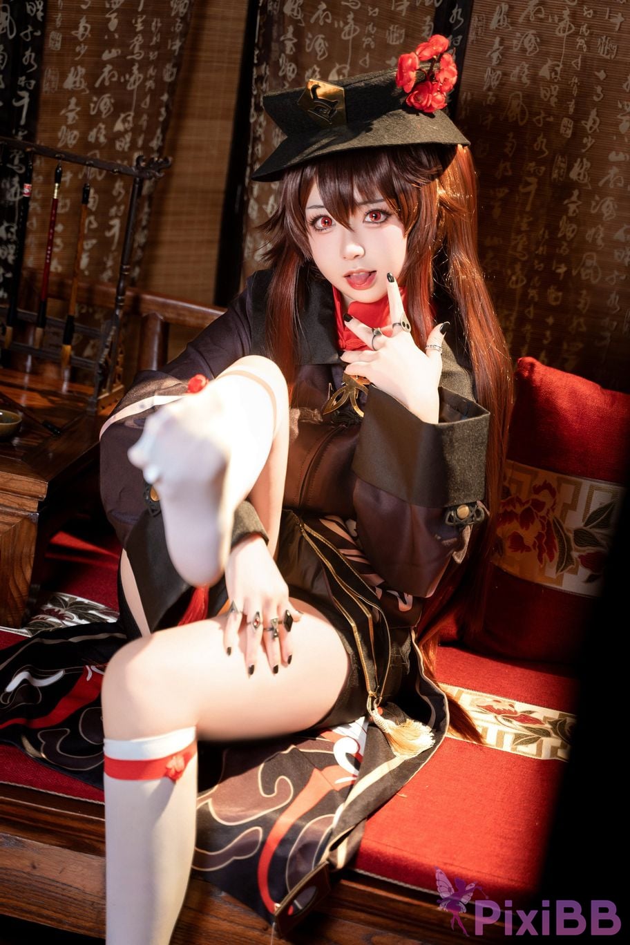 Cosplayer Husensen Genshin walnut PixiBB.COM 007