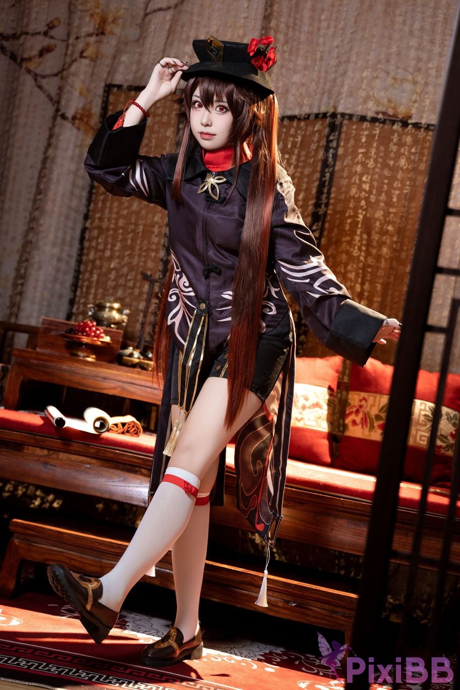 Cosplayer Husensen Genshin walnut PixiBB.COM 012