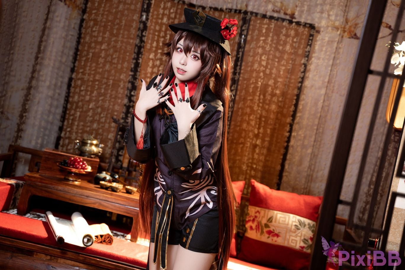 Cosplayer Husensen Genshin walnut PixiBB.COM 023
