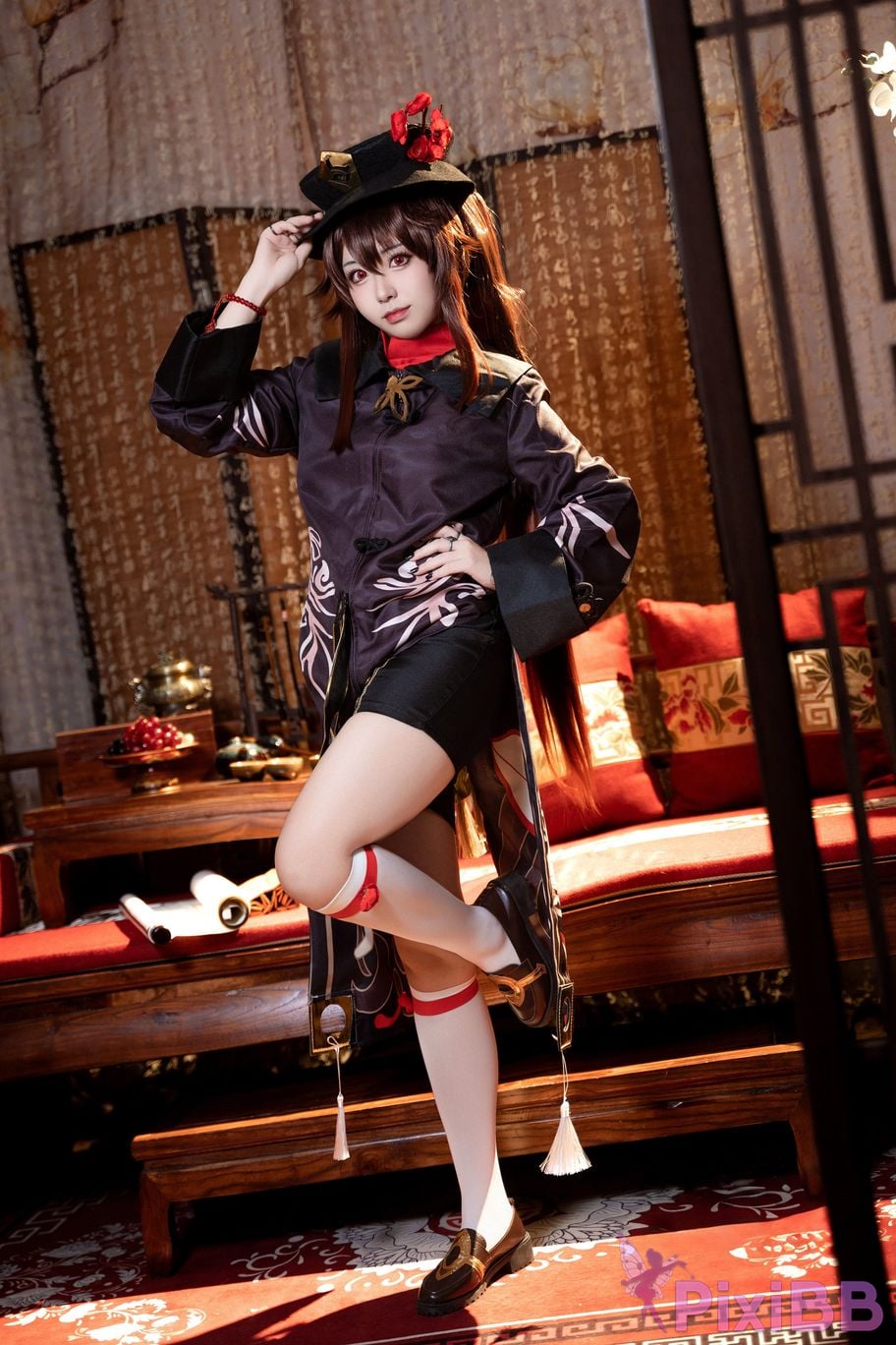 Cosplayer Husensen Genshin walnut PixiBB.COM 034