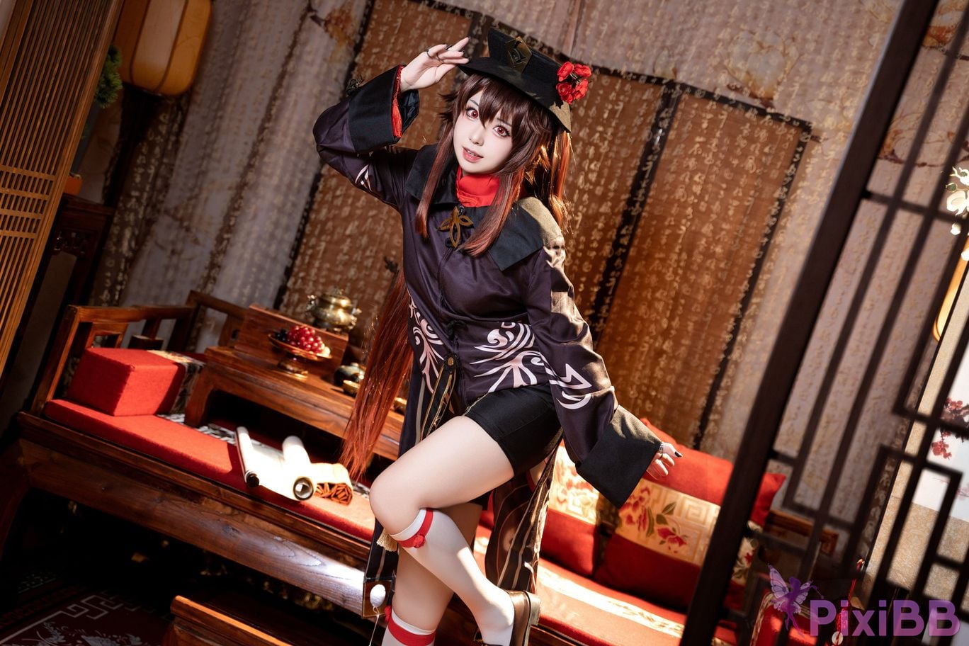 Cosplayer Husensen Genshin walnut PixiBB.COM 045